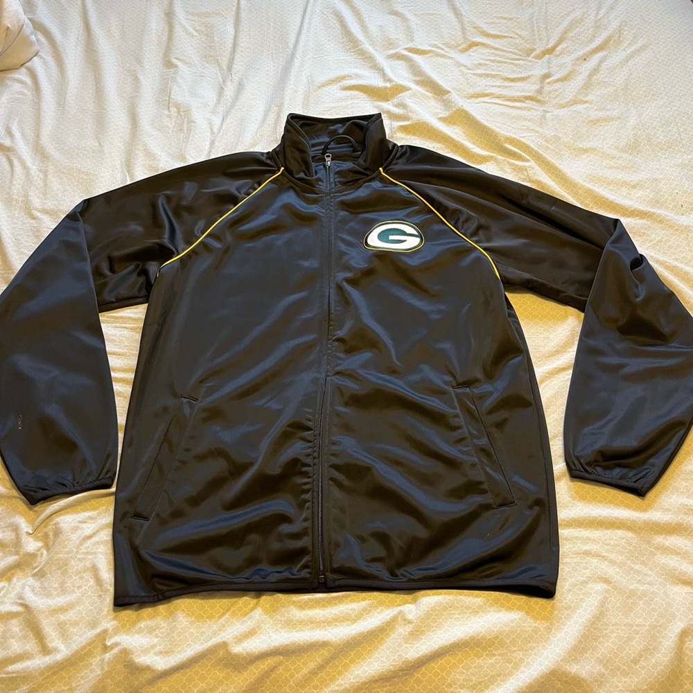 Green Bay Packers Full Zip Jacket- Men’s Large